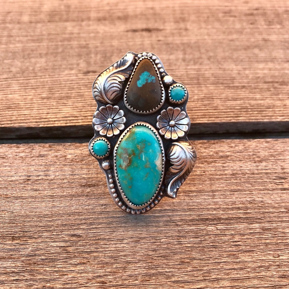 ❌SOLD❌Royston & Kingman Turquoise Ring